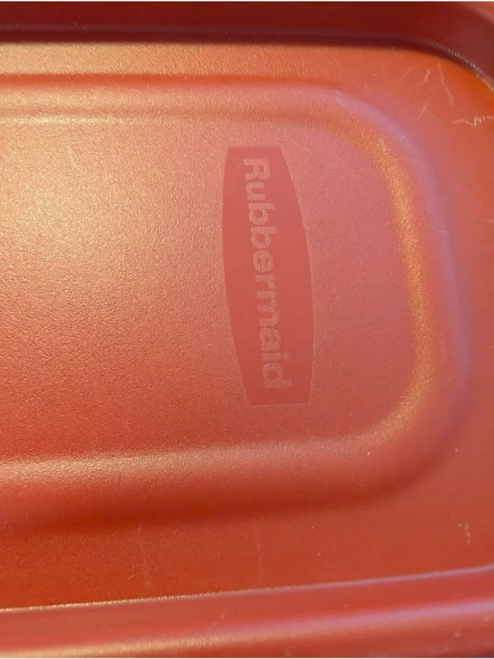 Rubbermaid 5L Clear Plastic Pantry Storage Container With Red Lid BPA-Free Holds